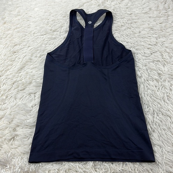 Lululemon Swiftly Tech T-Back Midnight Navy / Midnight Navy - Picture 3 of 3